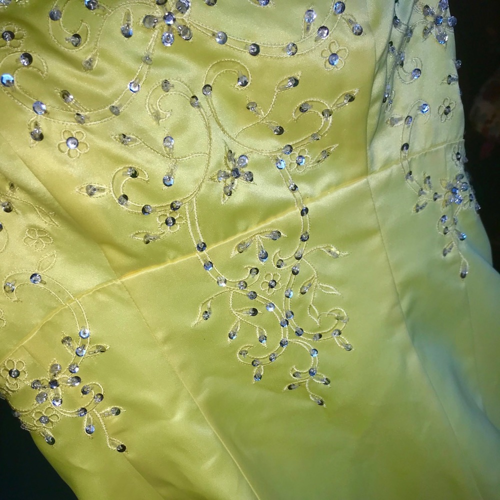 Yellow Prom Dress - Picture 7 of 7